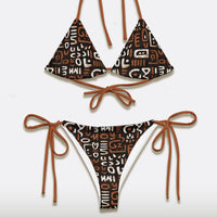 Petroglyphs String Bikini Set