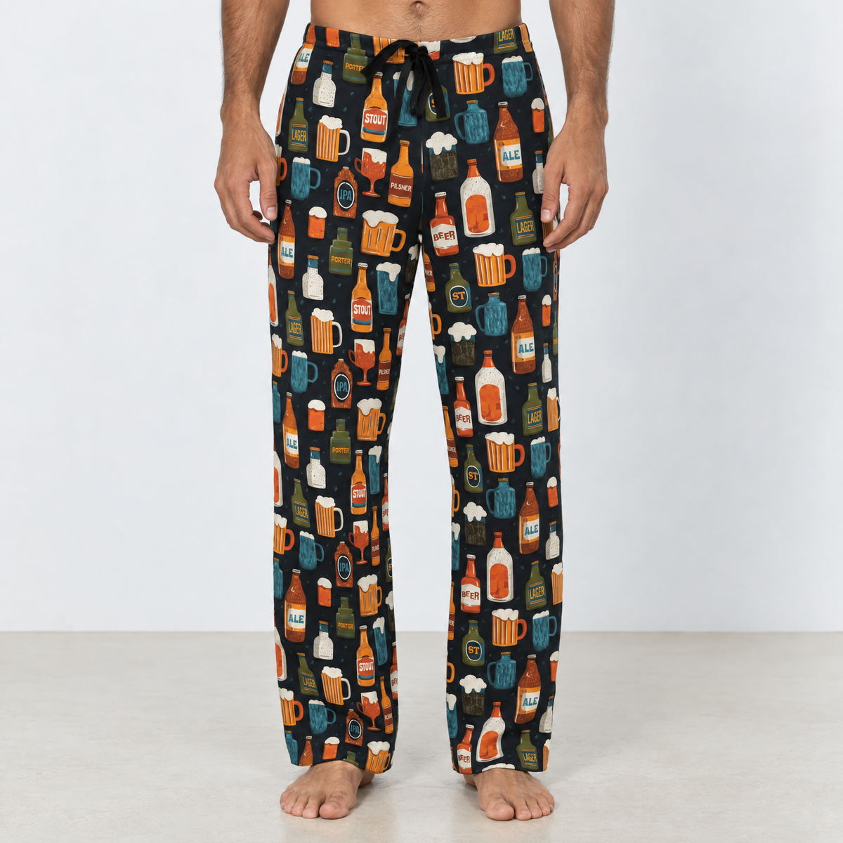Beer Lover Mens Pajama Pants