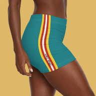 Retro Stripe Active Shorts