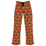 Cheeseburger Mens Pajama Pants
