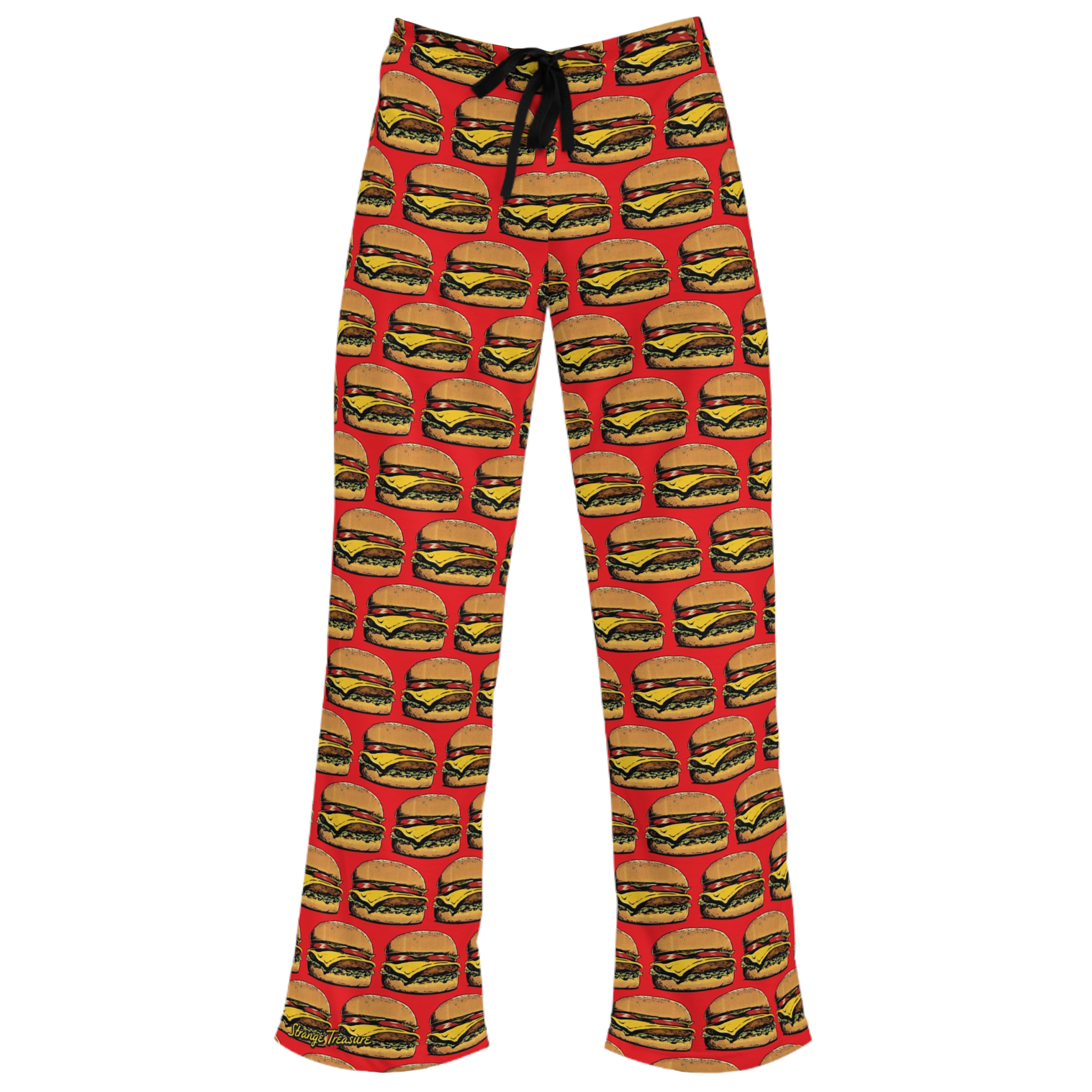 Cheeseburger Mens Pajama Pants