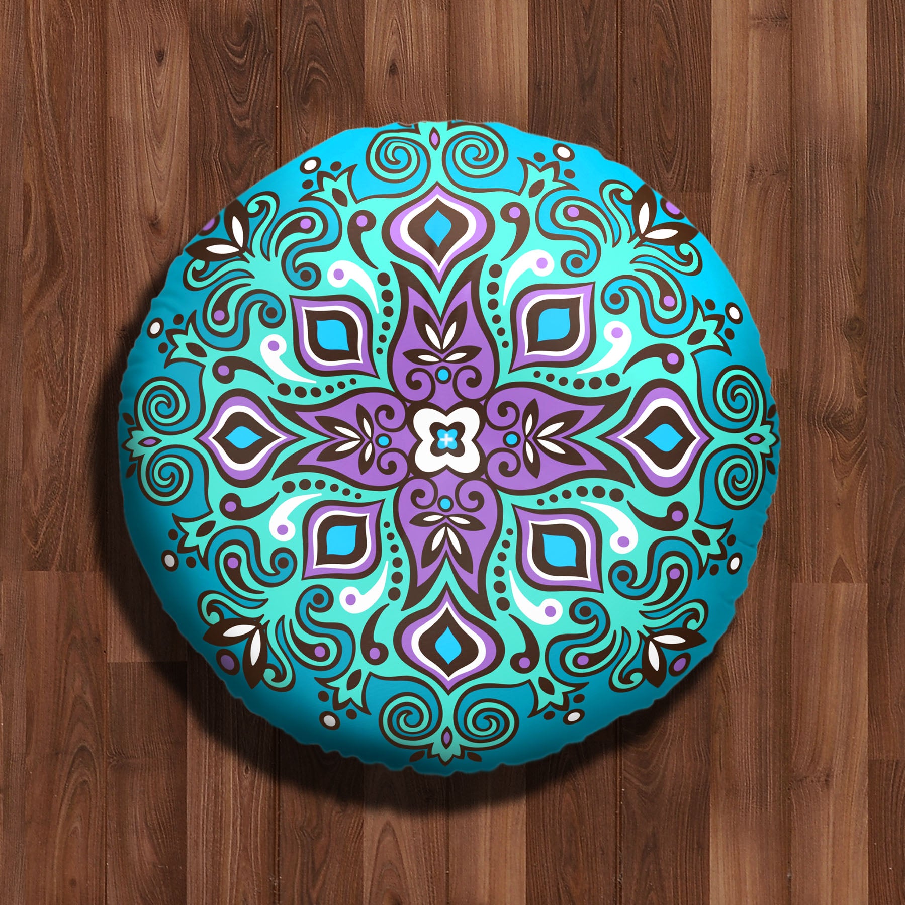 Bohemian Motif 30" Floor Tuft