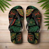 Calathea Leaves Flip Flops