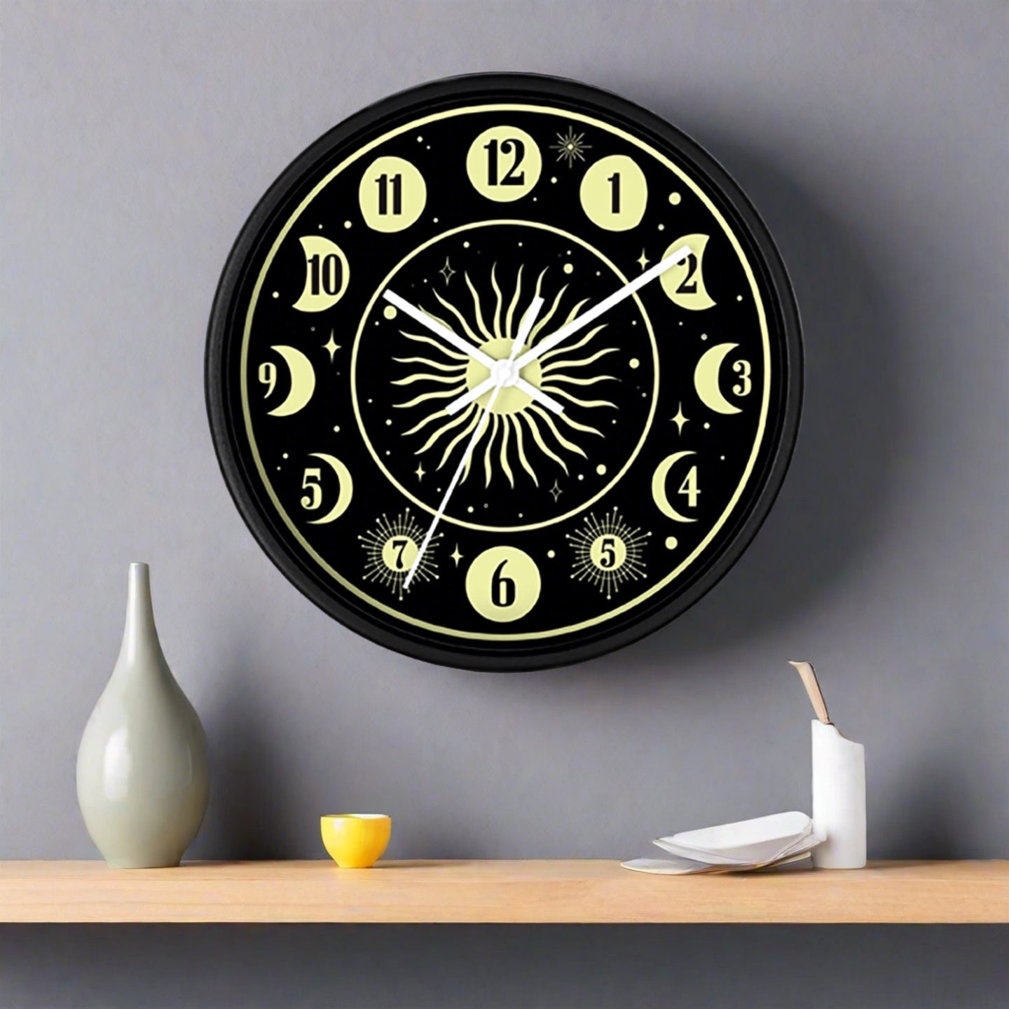 Lunar Phase Wall Clock