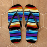 Southwest Stripe Flip Flops