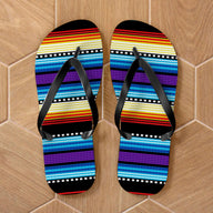 Southwest Stripe Flip Flops