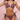 Peek-a-boo Bow & Stripes String Bikini Set