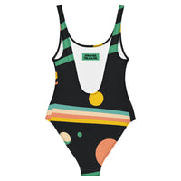 Cosmic Rings One-Piece Swimsuit