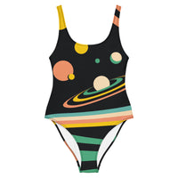 Cosmic Rings One-Piece Swimsuit