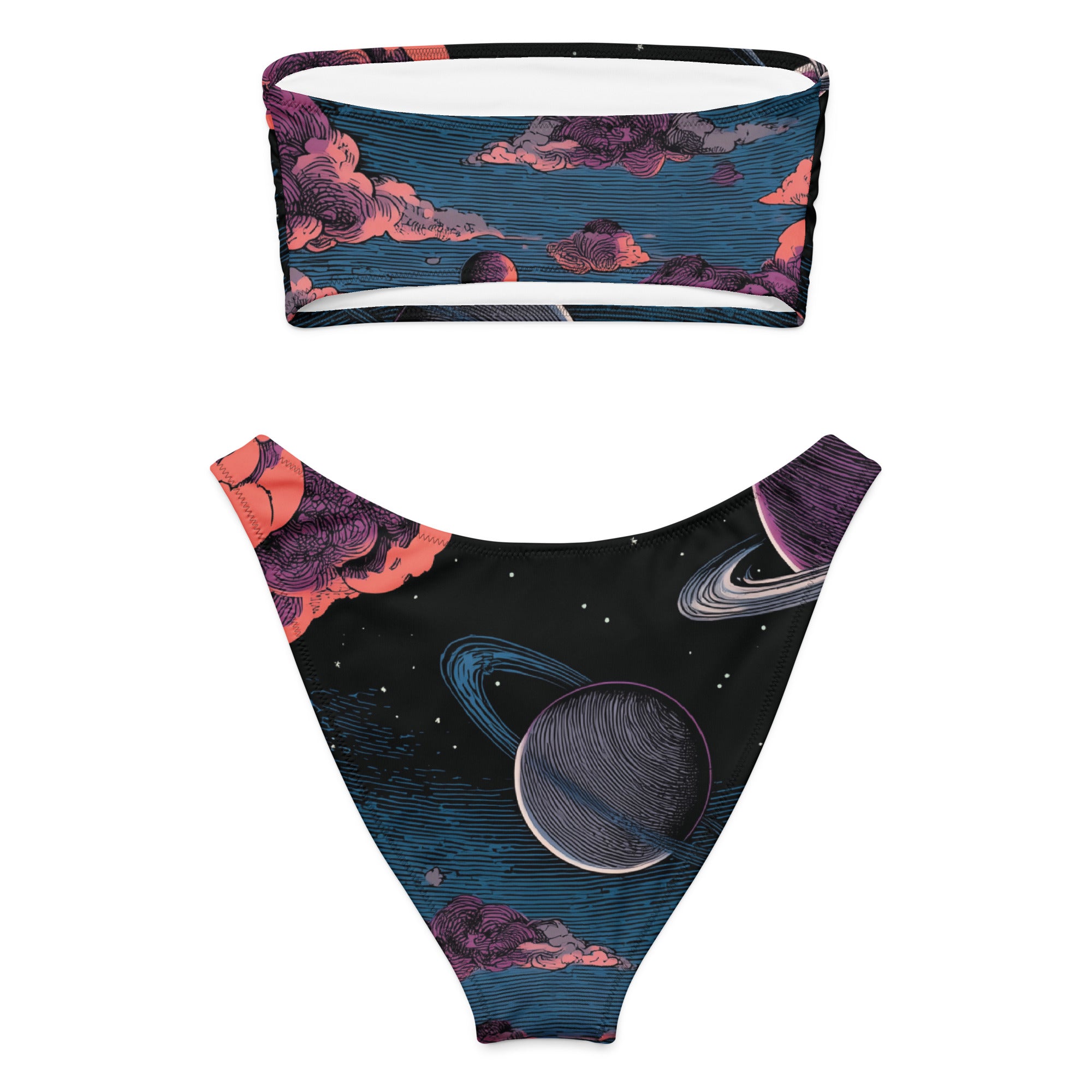 Miss Universe Bandeau Bikini Set
