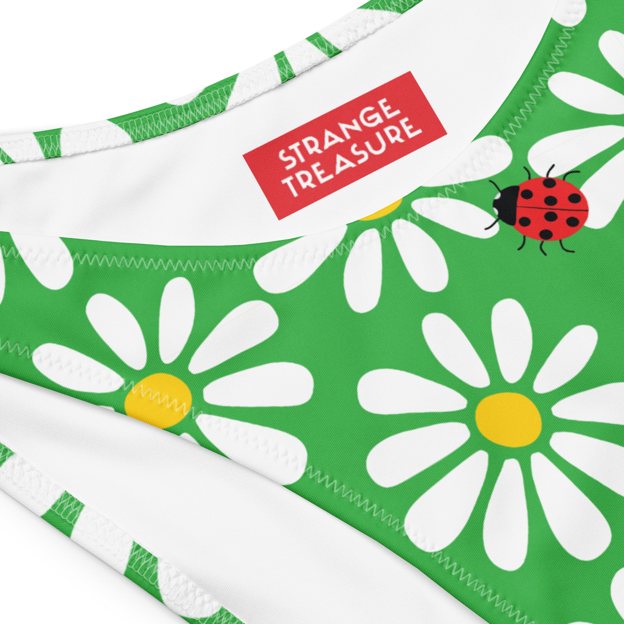 Ladybug Dot Bandeau Bikini Set