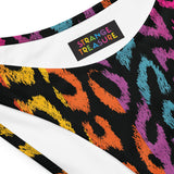 Rainbow Animal Bandeau Bikini Set