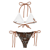 Petroglyphs String Bikini Set