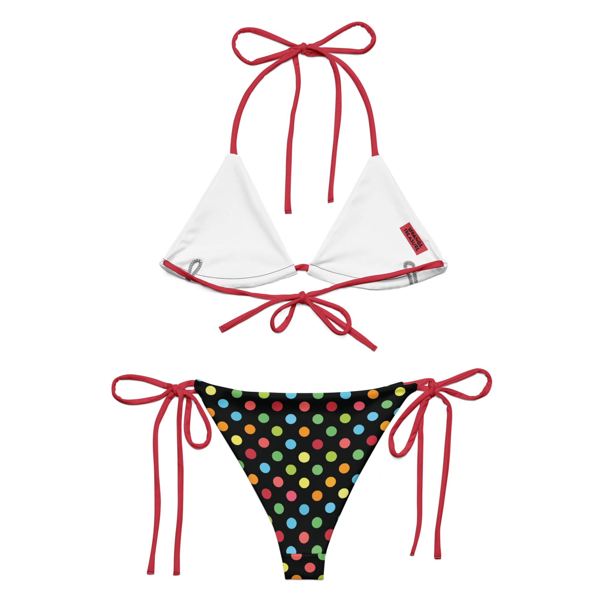 Candy Dot String Bikini Set