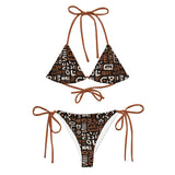 Petroglyphs String Bikini Set