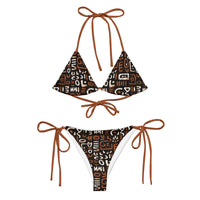 Petroglyphs String Bikini Set