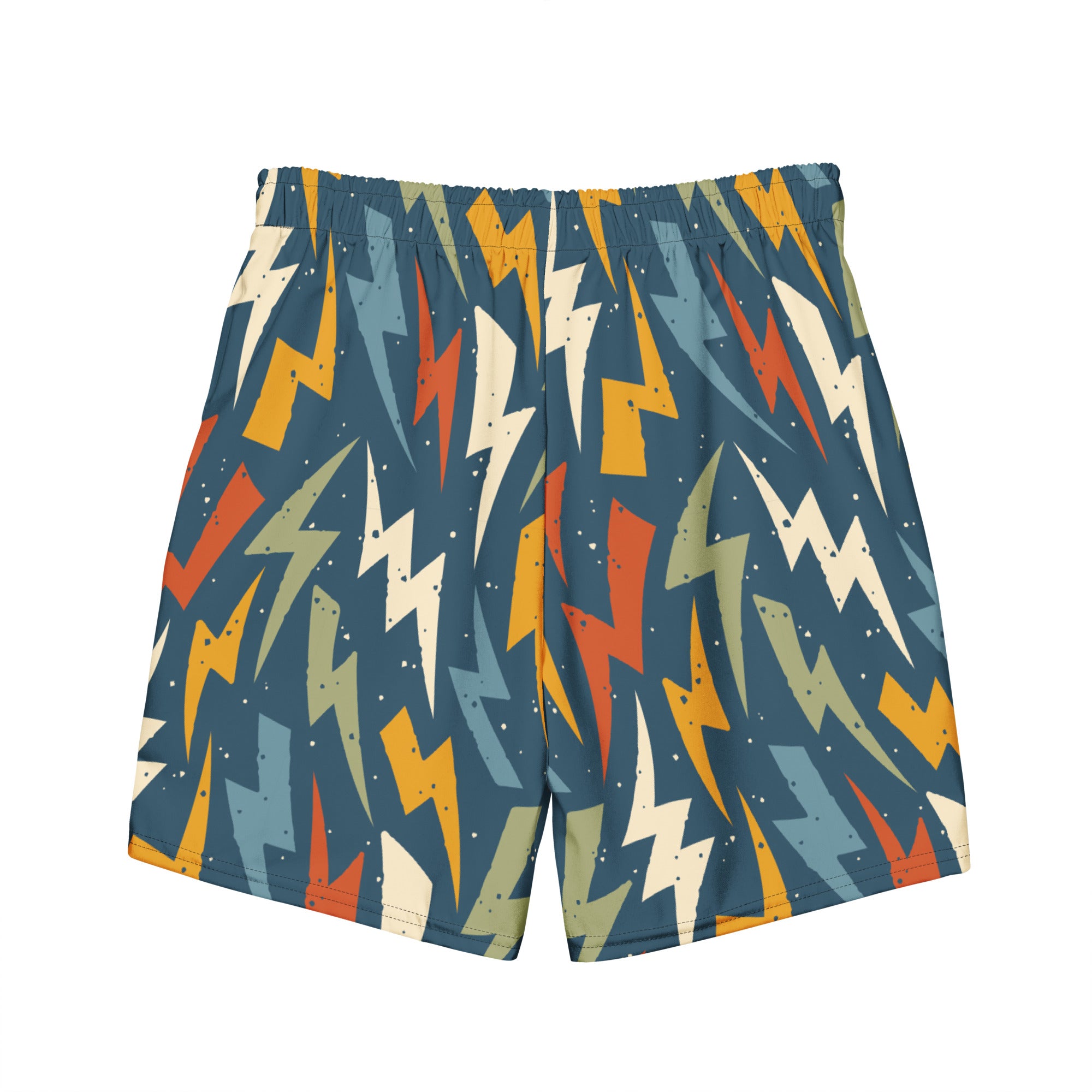 Lightning Bolts Mens Swim Trunks