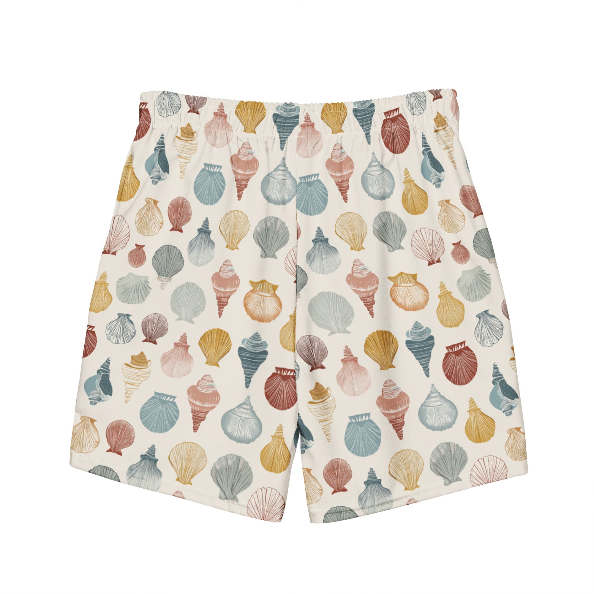 Seashells Mens Swim Trunks