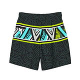 Surfer Stripe Mens Swim Trunks