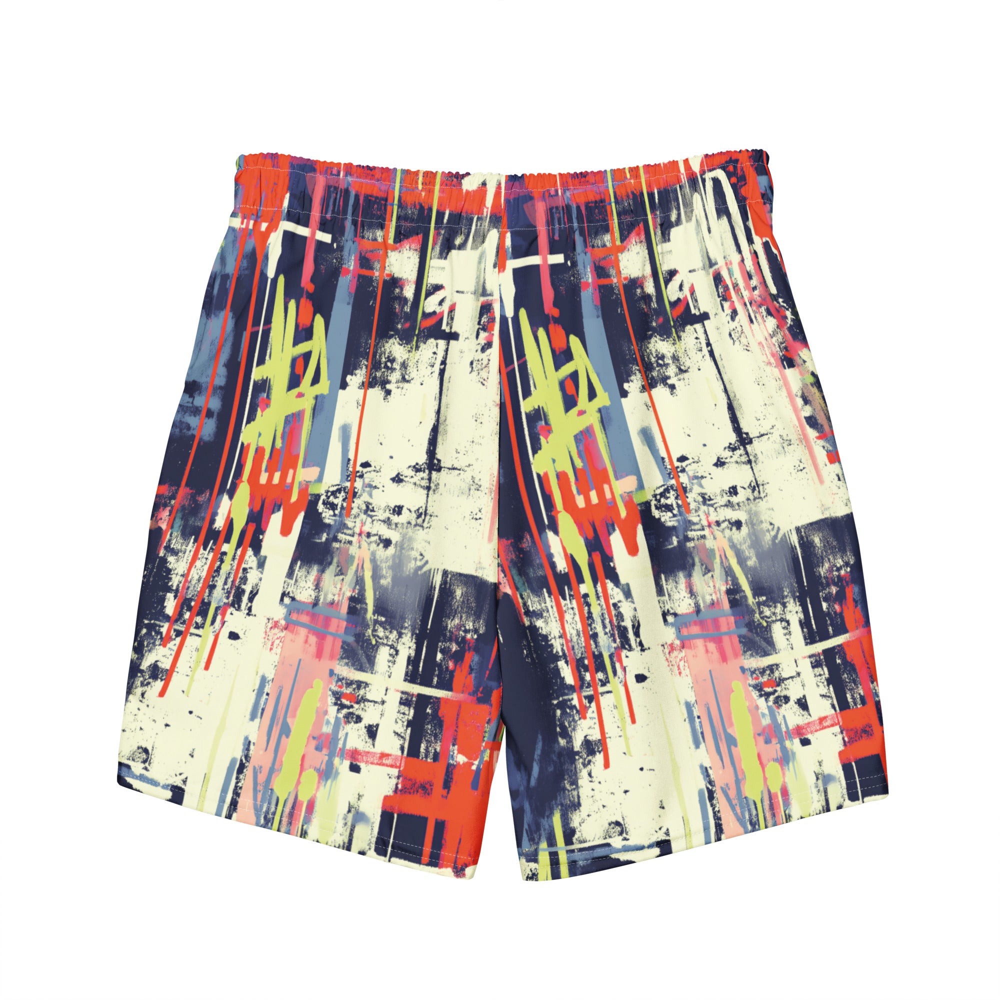 Street Art Mens Swim Trunks