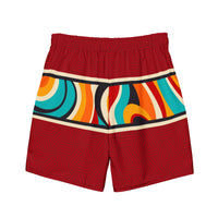 Color Wave Mens Swim Trunks