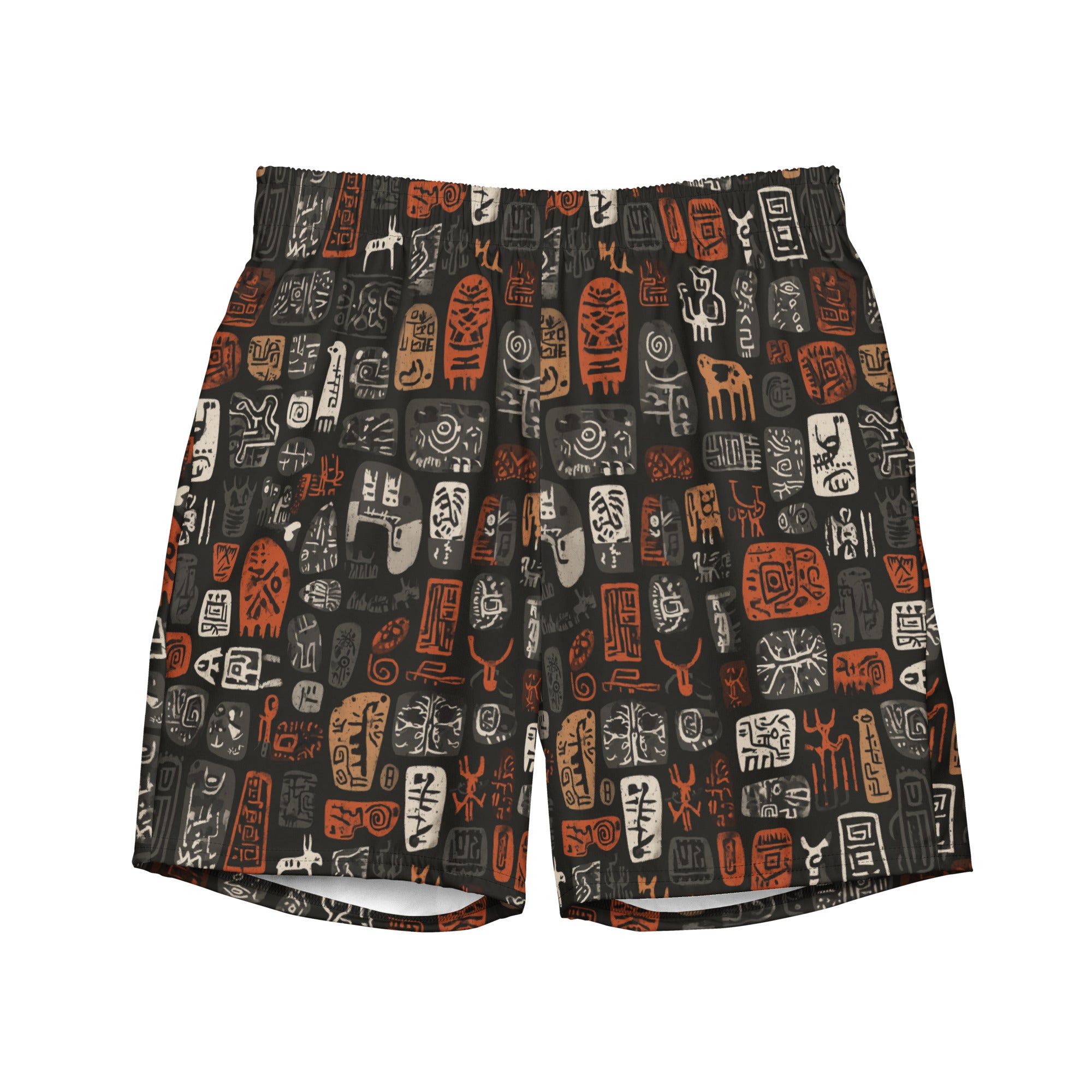 Petroglyphs Mens Swim Trunks