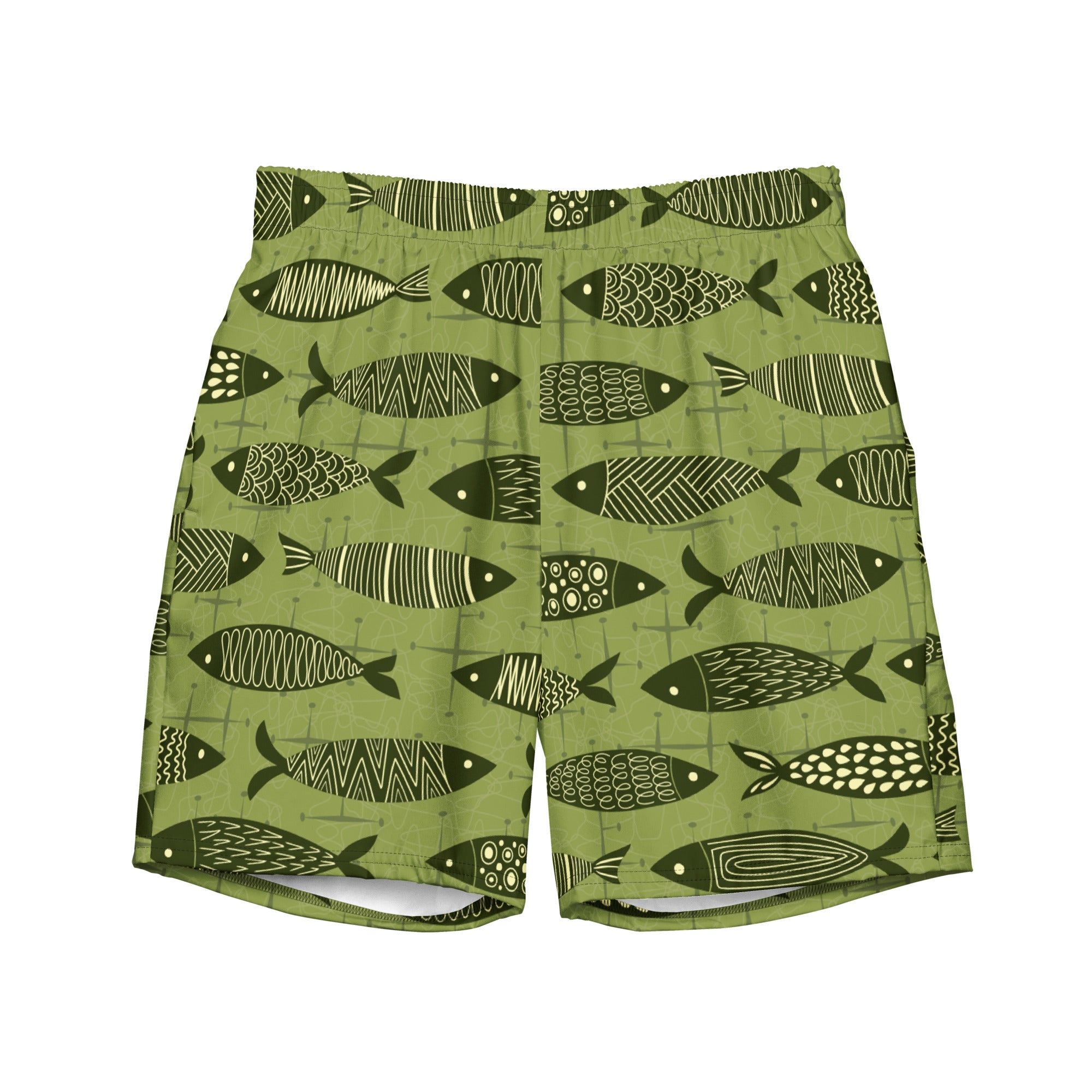 Fresh Catch Mens Swim Trunks