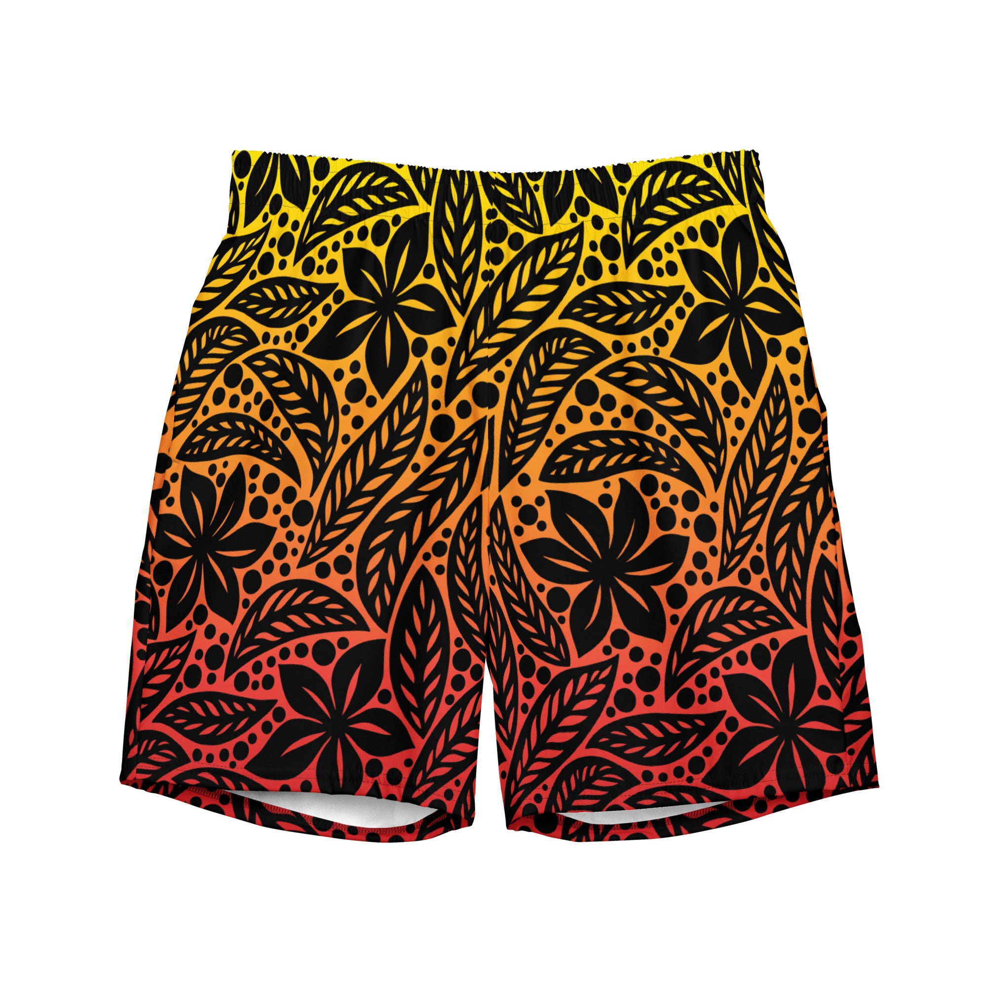 Sunset Jungle Mens Swim Trunks