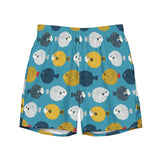 Puffer Fish Mens Swim Trunks