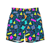 80's Flashback Mens Swim Trunks