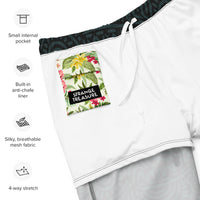 Surfer Stripe Mens Swim Trunks