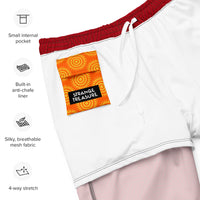 Color Wave Mens Swim Trunks