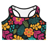 Tropical Floral Racerback Top