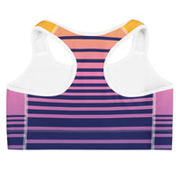 Sunset Stripe Racerback Top