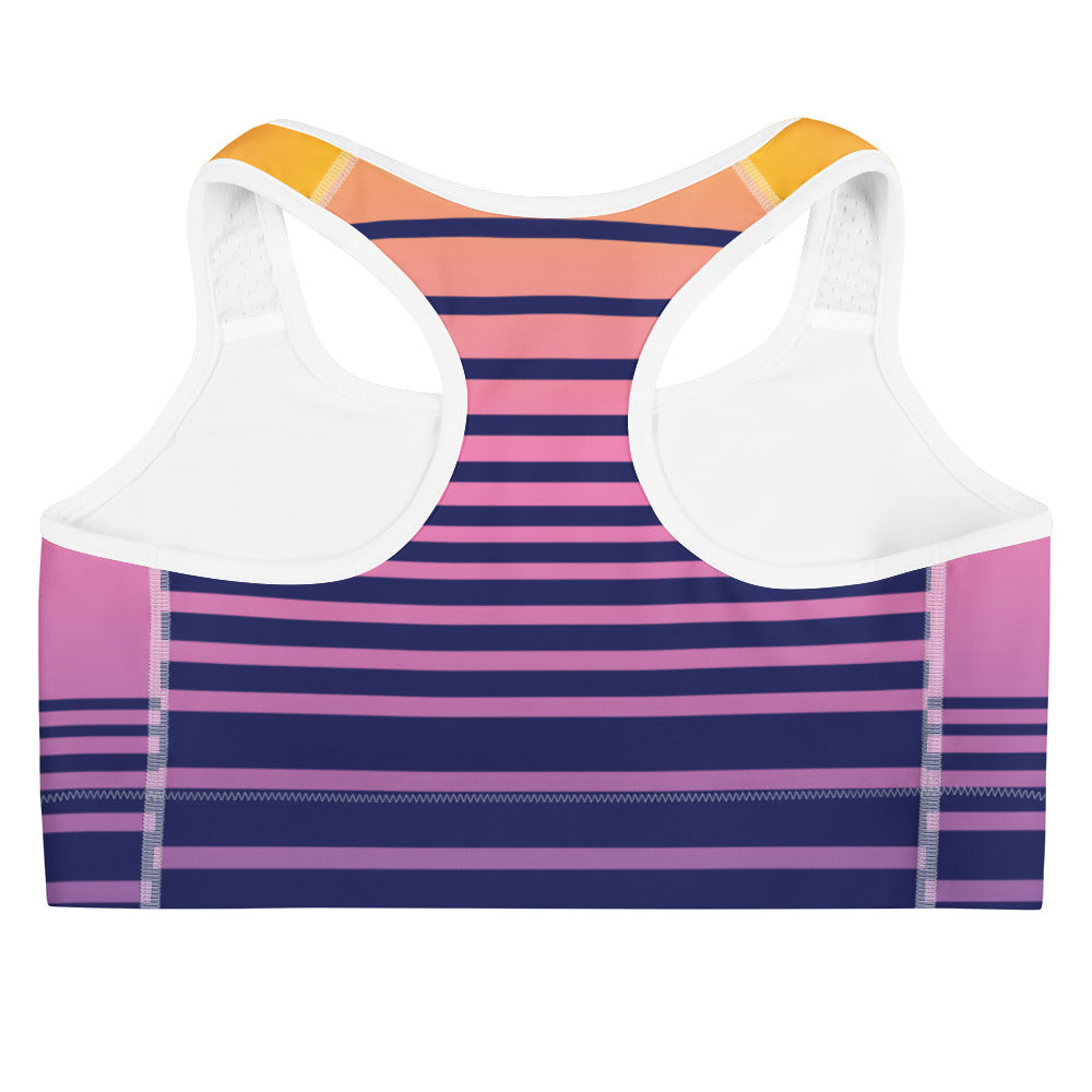 Sunset Stripe Racerback Top