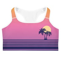Sunset Stripe Racerback Top