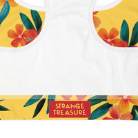 Watercolor Hibiscus Racerback Top