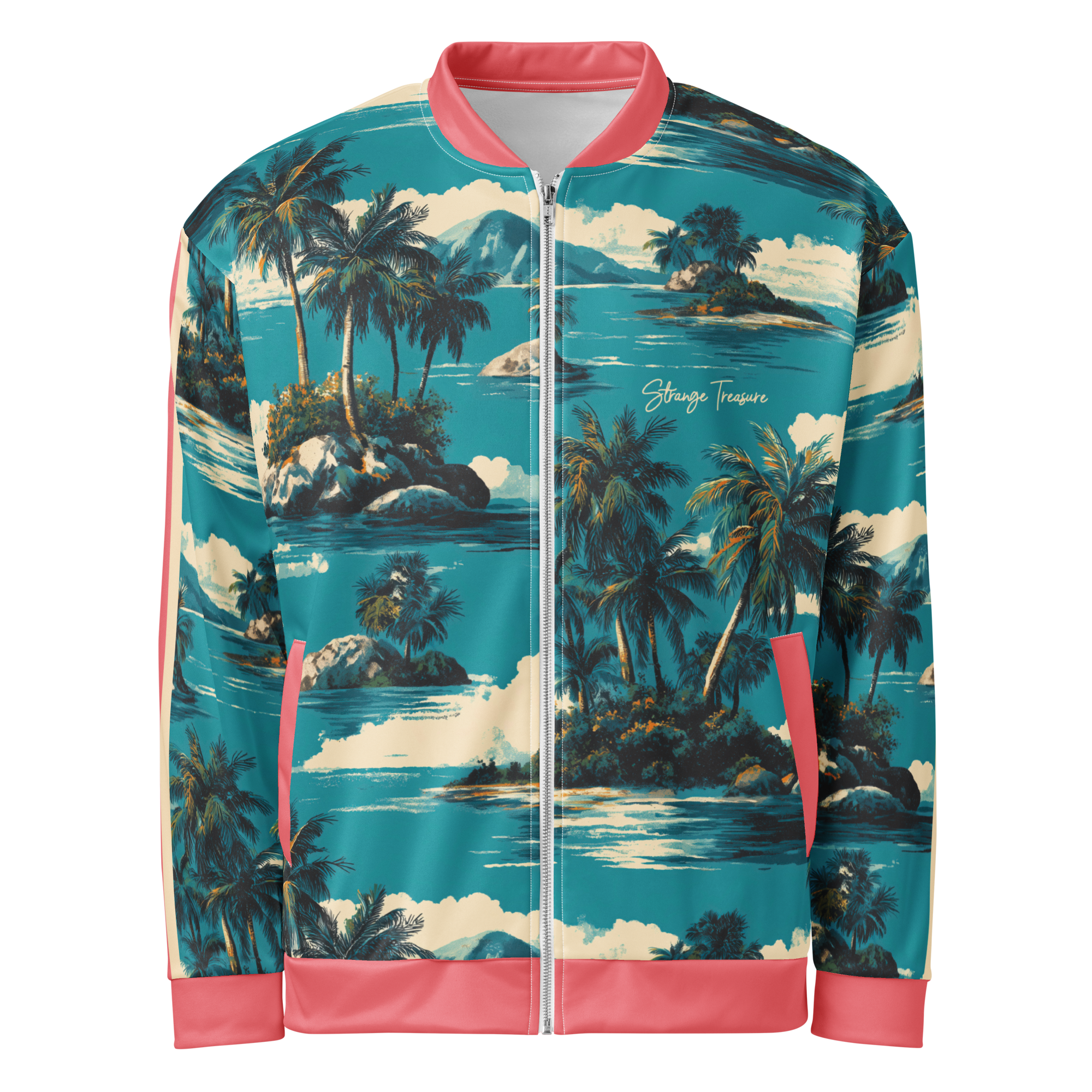 Classic Hawaiian Unisex Bomber Jacket