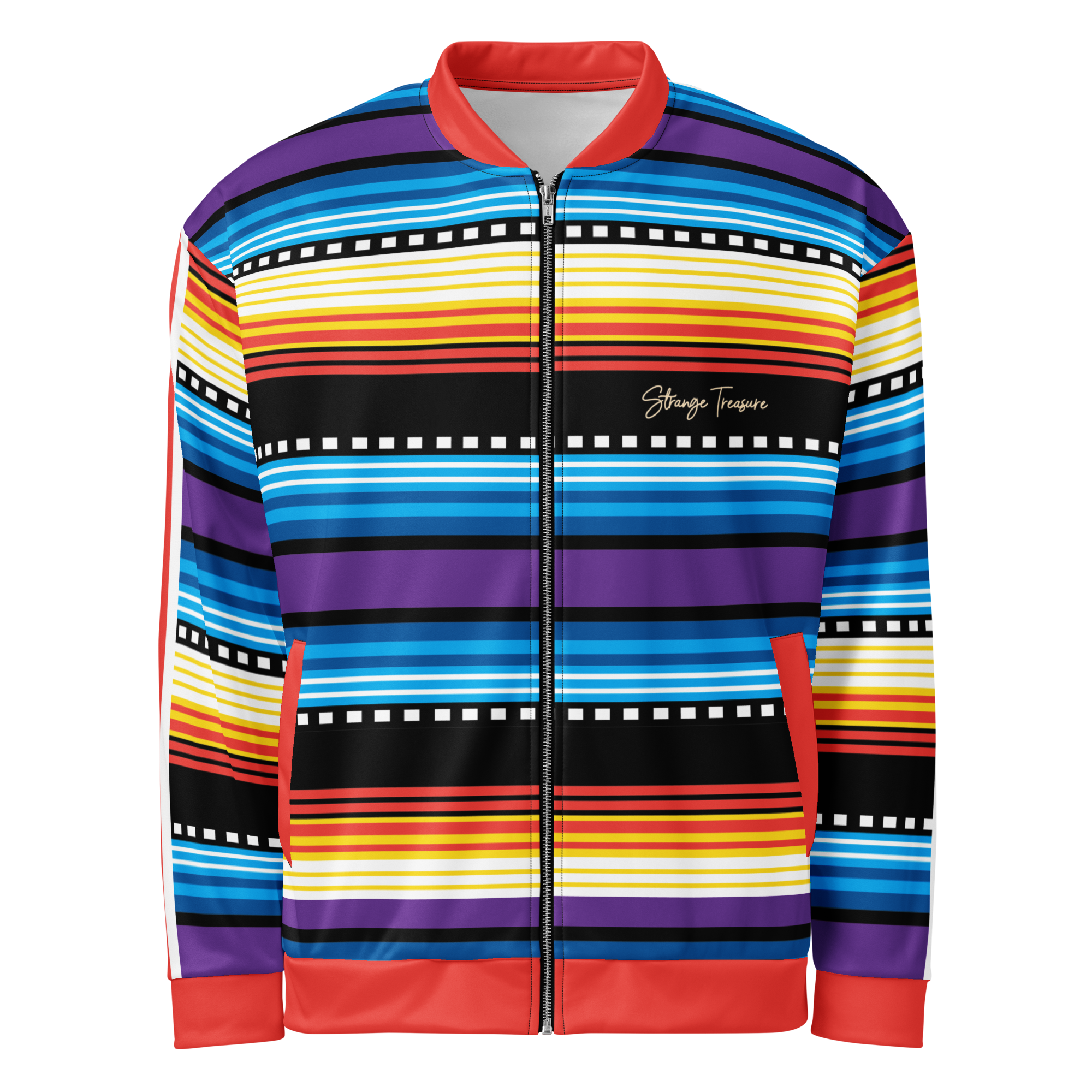Southwest Stripe Unisex Bomber Jacket