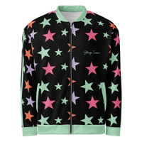 Neon Stars Unisex Bomber Jacket