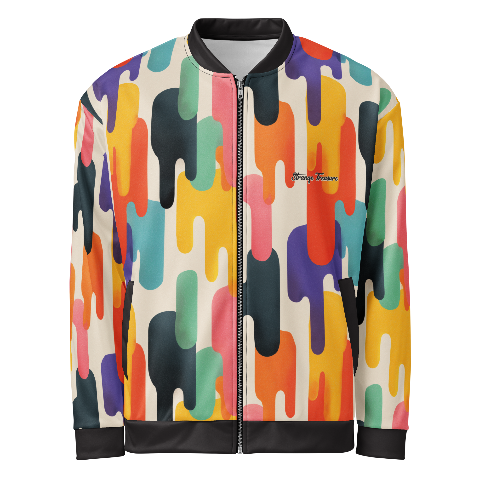 Mod Drip Unisex Bomber Jacket