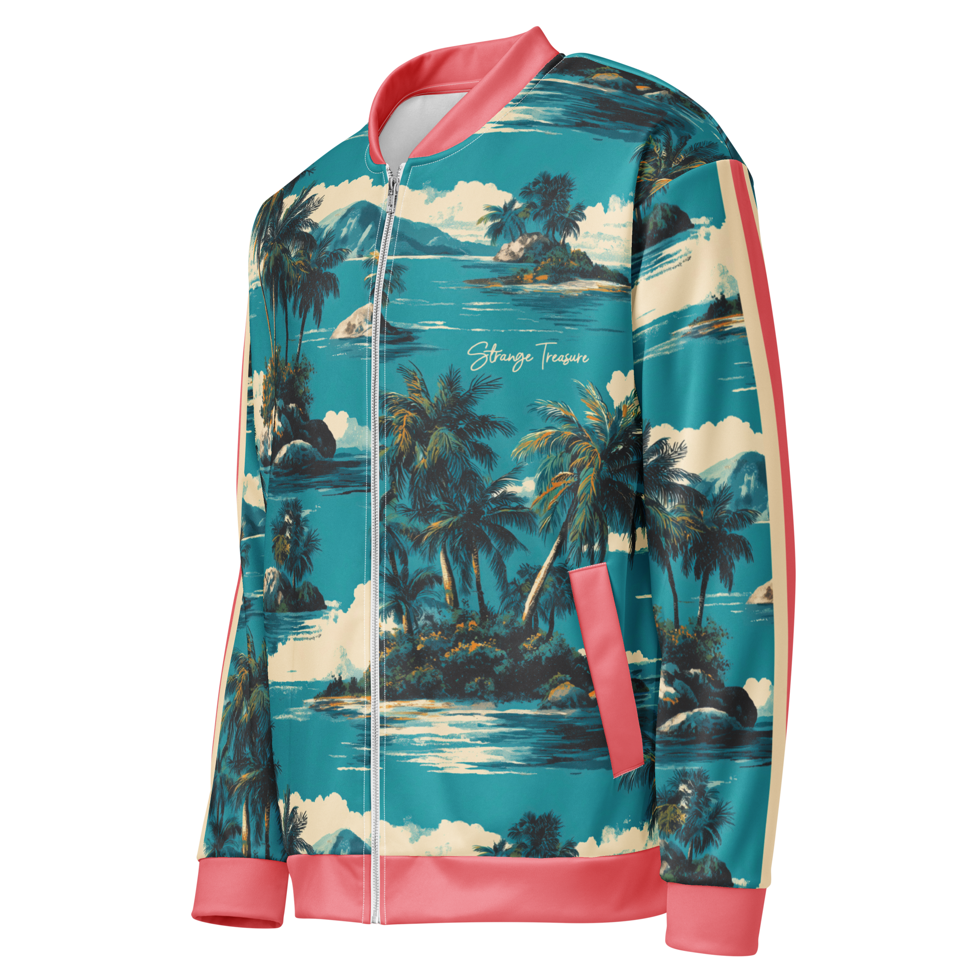 Classic Hawaiian Unisex Bomber Jacket