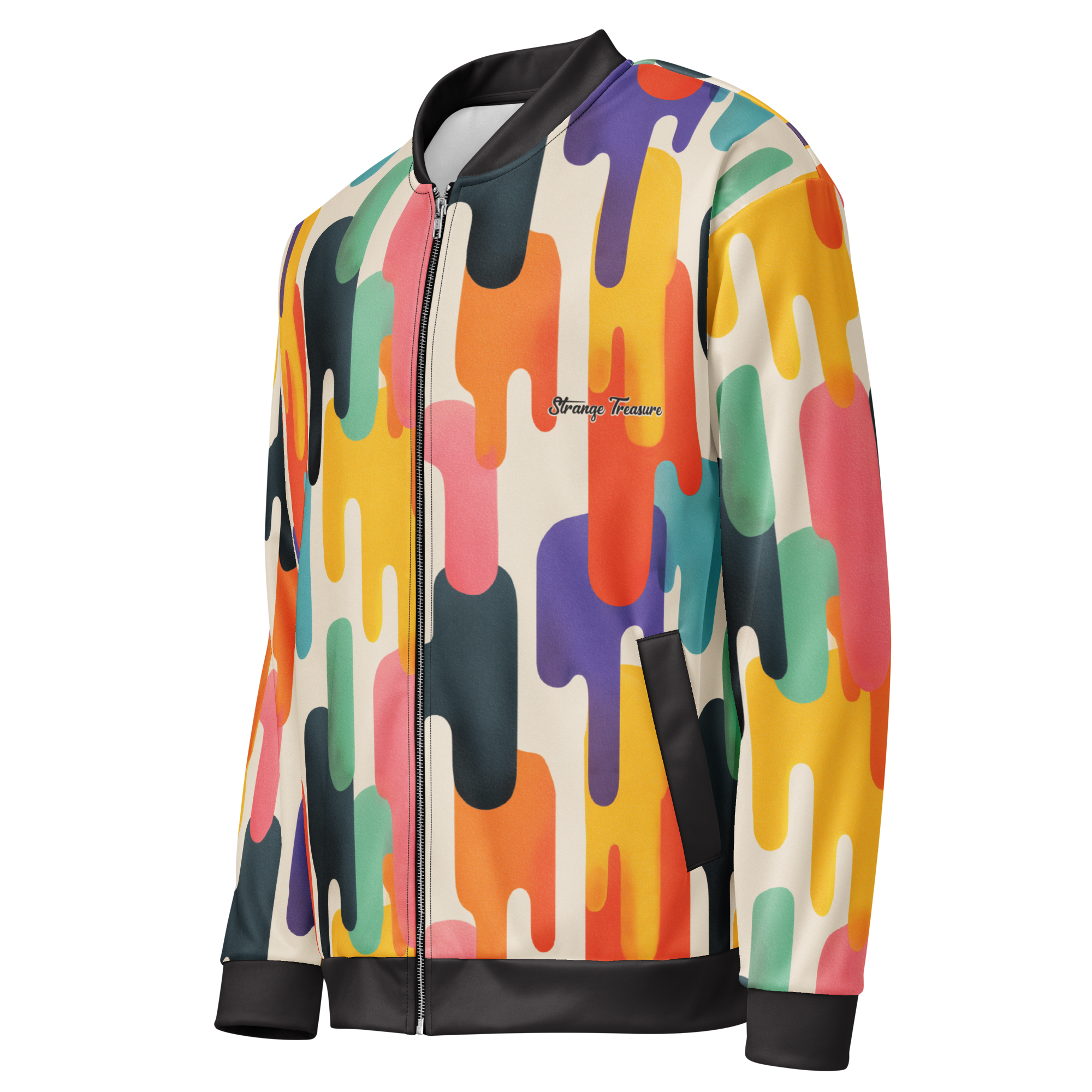 Mod Drip Unisex Bomber Jacket