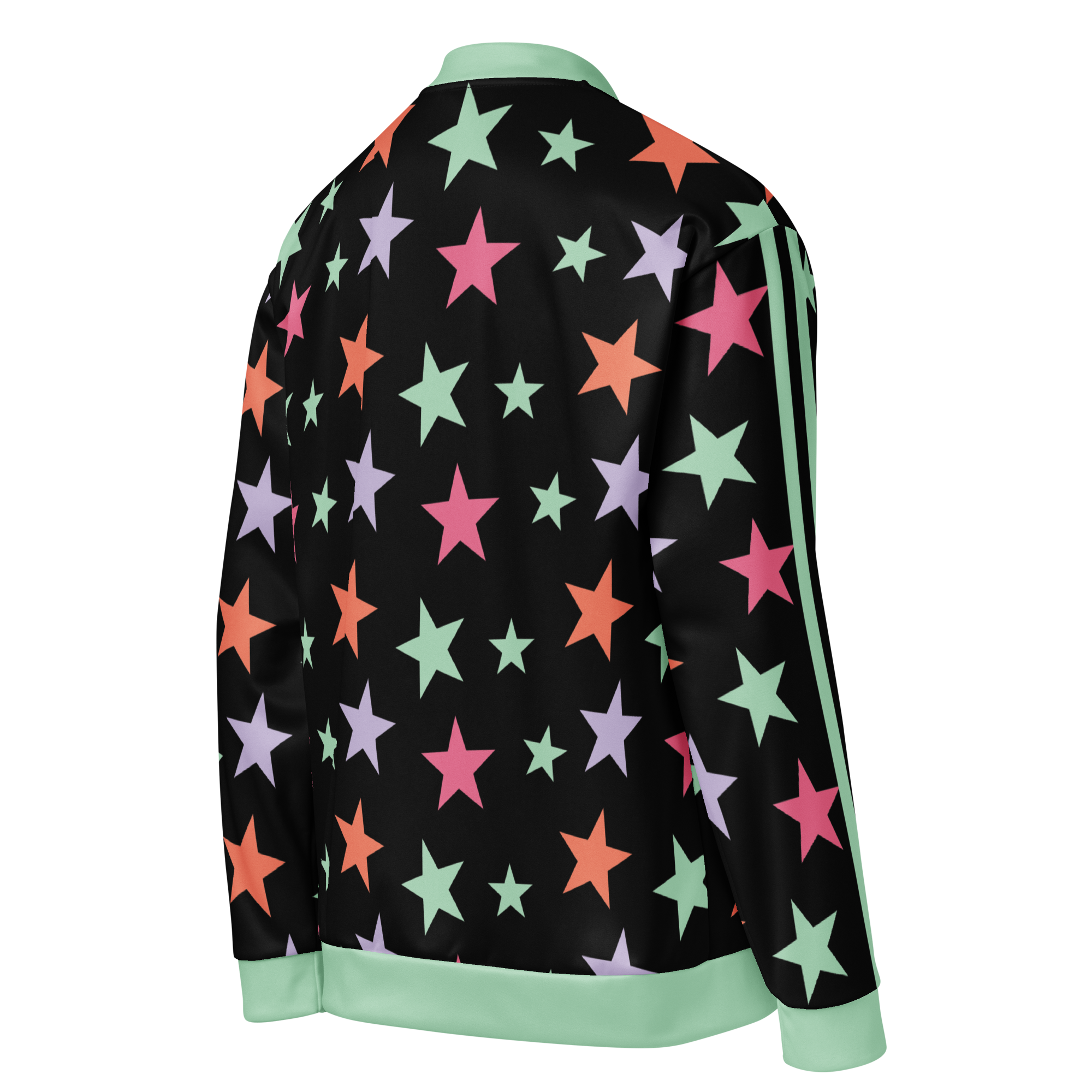 Neon Stars Unisex Bomber Jacket