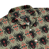 Black Widow Button-Down Shirt