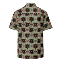 Black Widow Button-Down Shirt