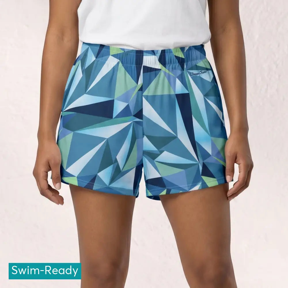 Crystal Shards Casual Unisex Shorts