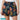 Leaf Motif Casual Long Shorts