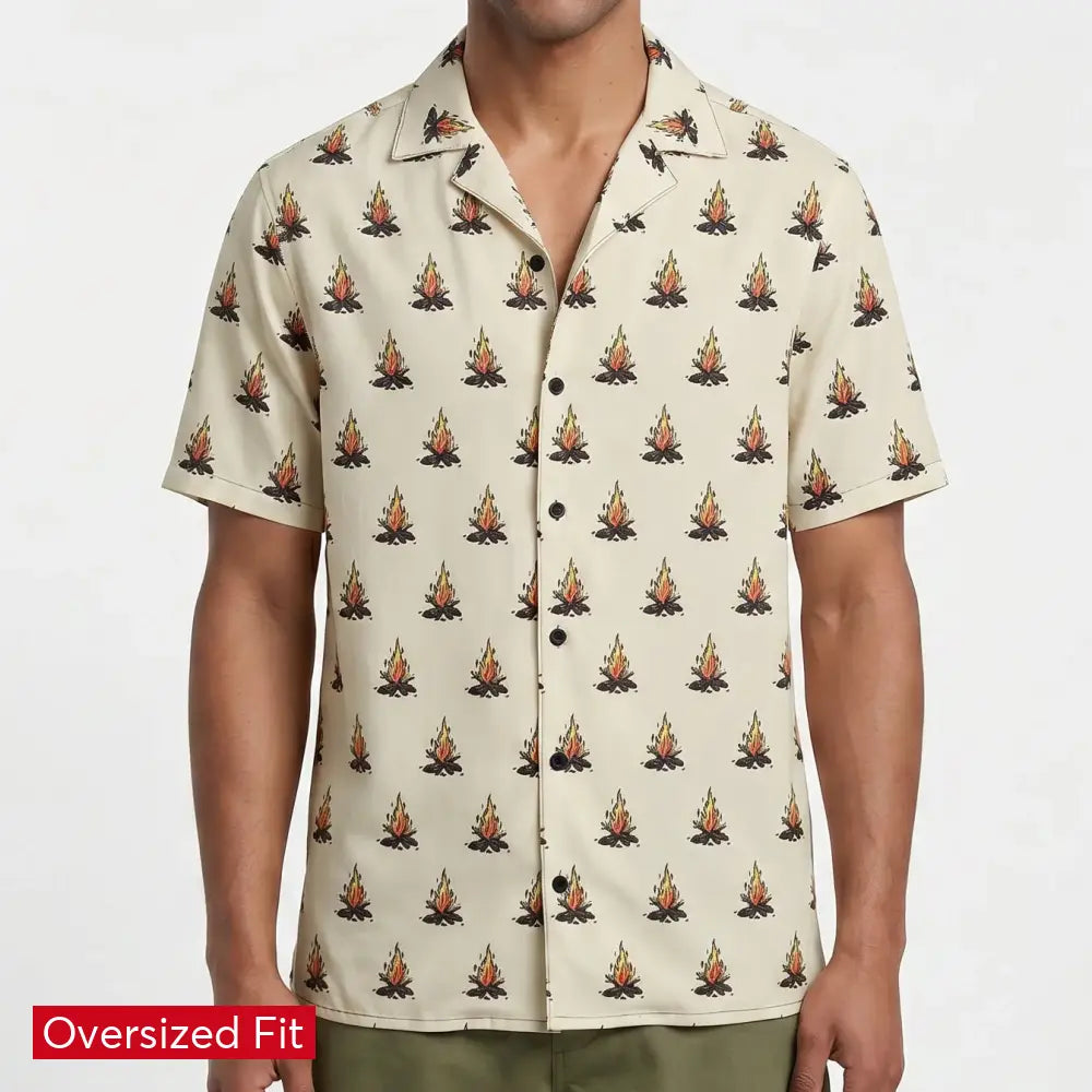 Little Fires Button-Down Shirt