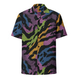 Ombre Tiger Button-Down Shirt